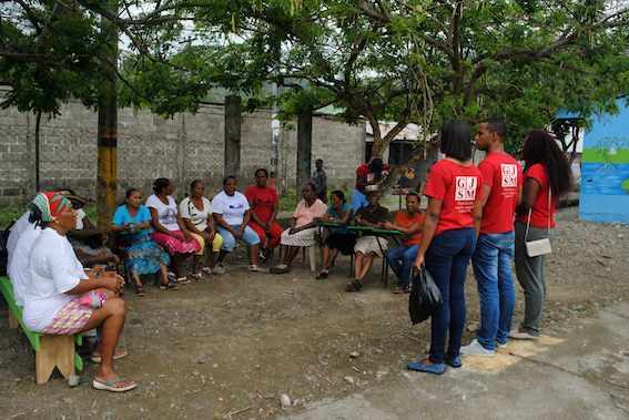 Actividad comunitaria de la Fundación