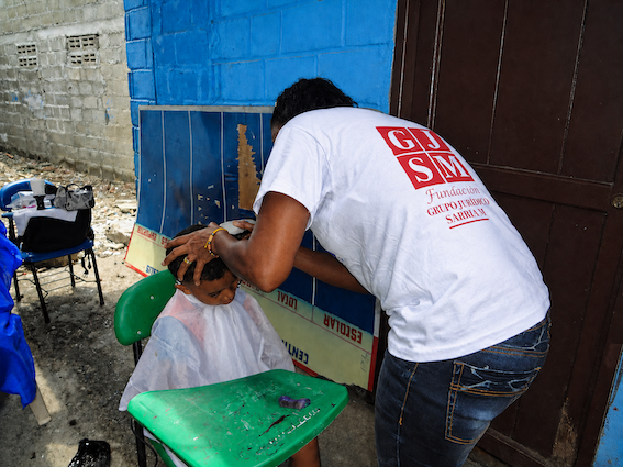 Actividad comunitaria de la Fundación