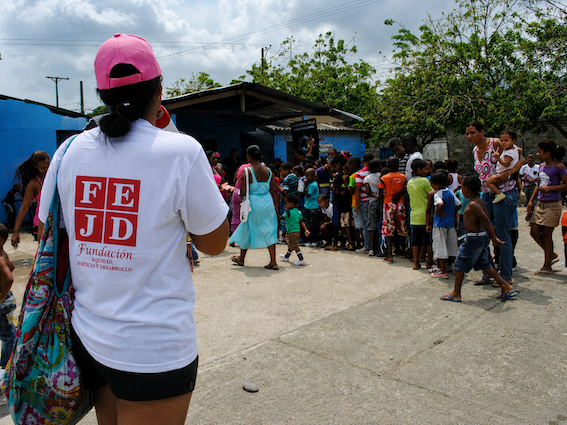 Actividad comunitaria de la Fundación