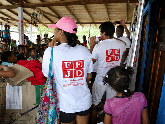 Actividad comunitaria de la Fundación