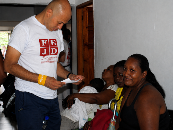 Actividad comunitaria de la Fundación